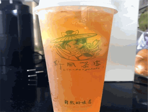 纤风茶客奶茶