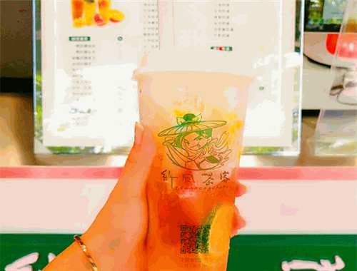 纤风茶客奶茶