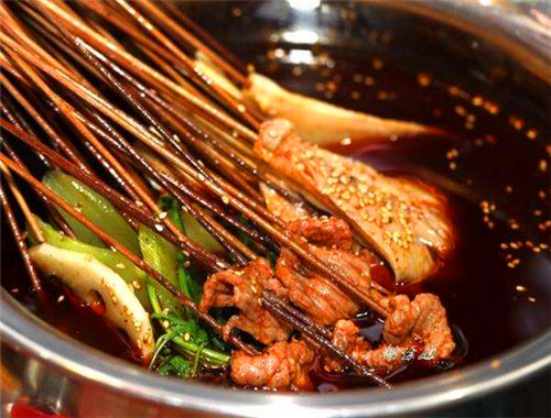 串悦湘旋转串串火锅