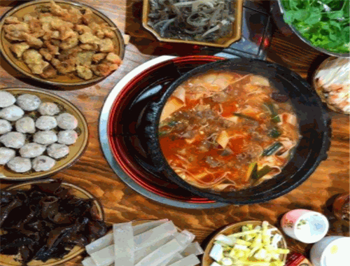 习水豆腐皮火锅