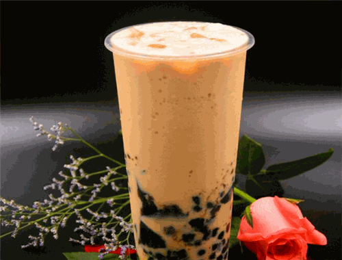 果盖奶茶