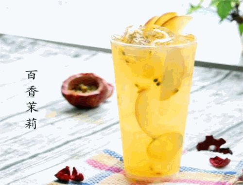 果盖奶茶