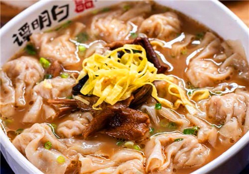 谭明白脆皮馄饨