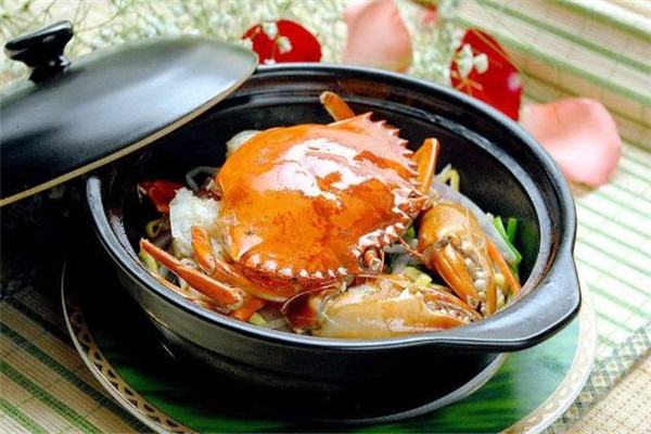 赫小鲜肉蟹煲