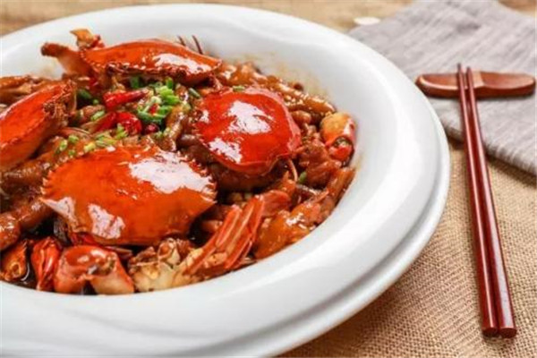 炉蟹肉蟹煲