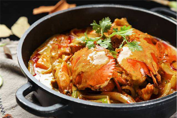赶蟹肉蟹煲
