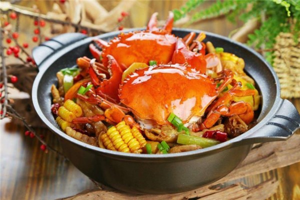 小资味肉蟹煲
