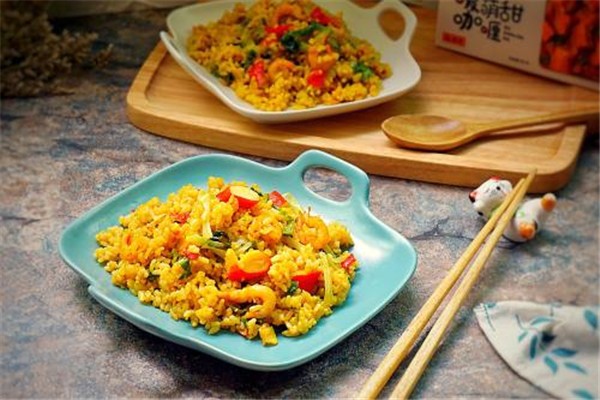 张记海鲜炒饭