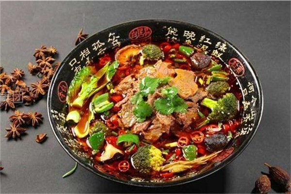 嘣豆人冒菜