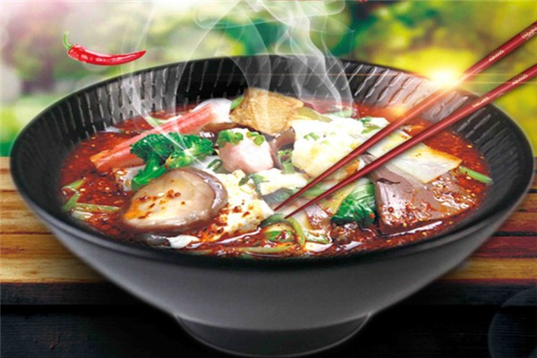 嘣豆人冒菜