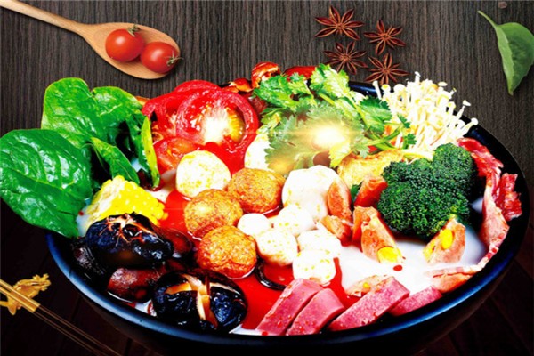 嘣豆人冒菜