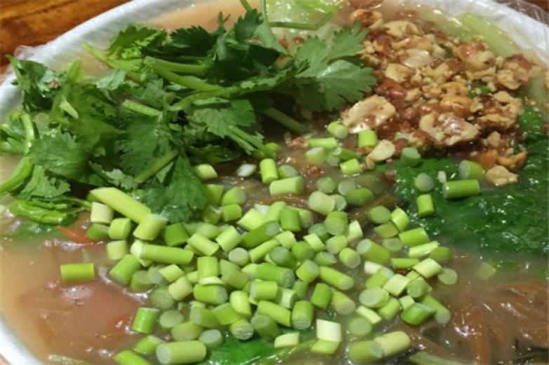 李记山野菜杂面条