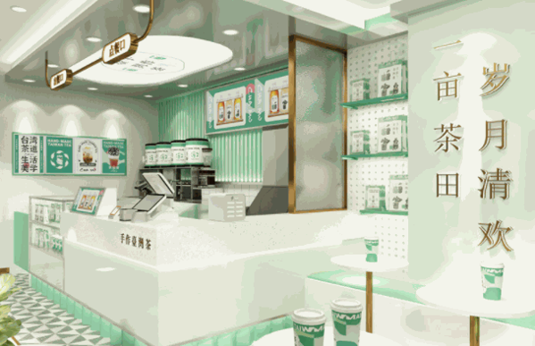 香飘飘奶茶实体店