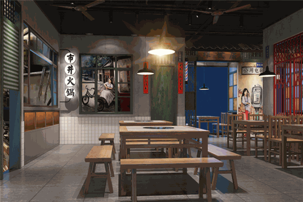 大嘴炒料成都市井火锅