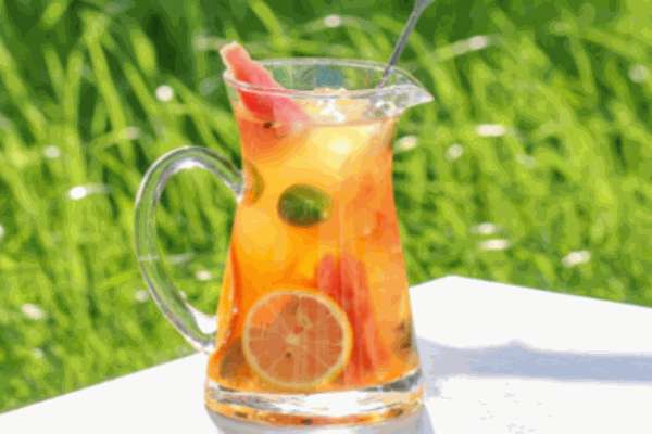 大果粒水果茶