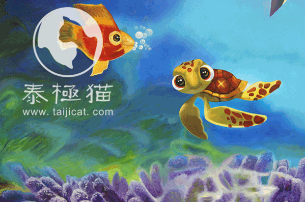 泰极猫绘画
