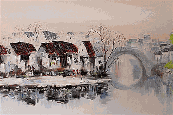 天鸿油画