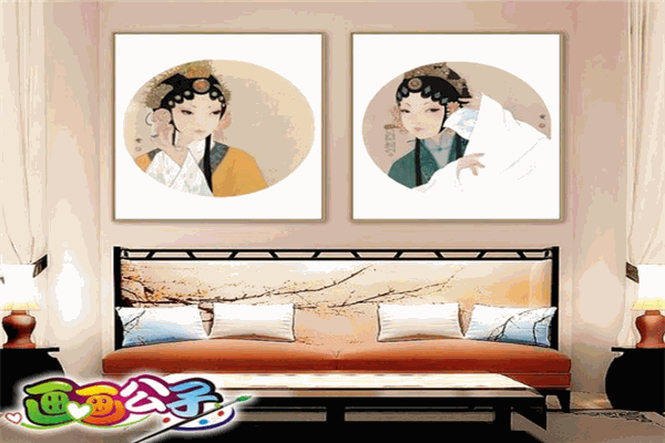 画画公子数字油画