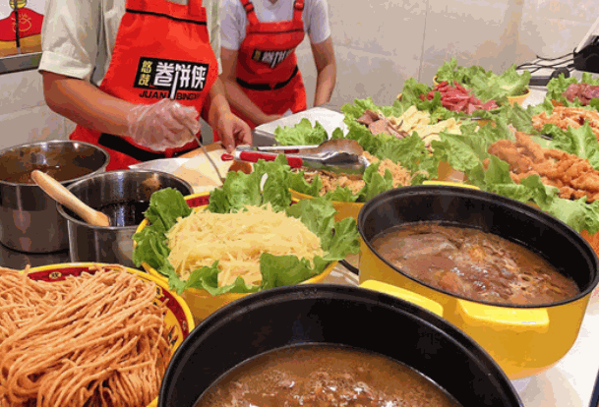 奇思妙卷特色卷饼