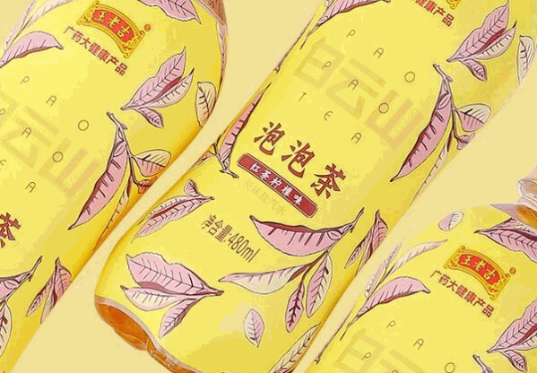 泡泡茶饮