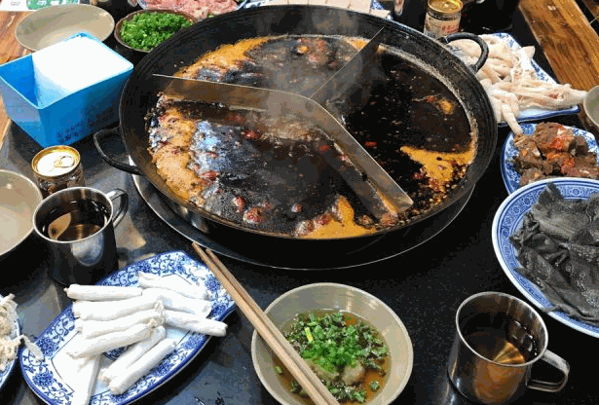 唐家寺鲜毛肚牛杂火锅