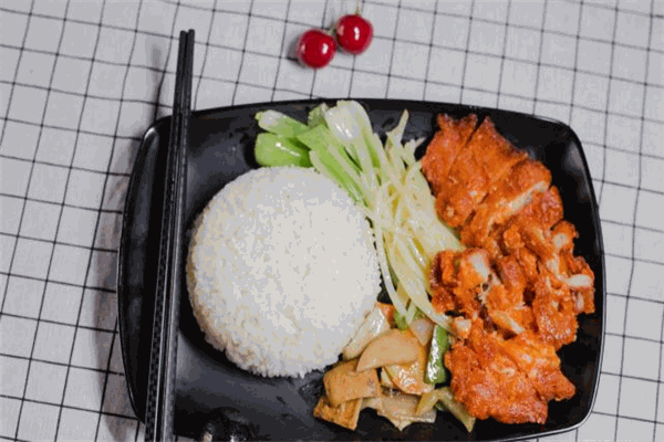 鸡先生烤肉饭