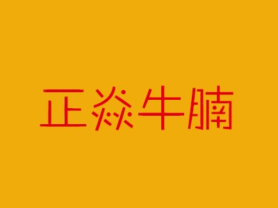 正焱牛腩加盟