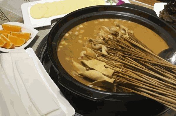 遇见豆皮涮牛肚