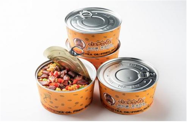 小块头易拉罐茶油炒饭