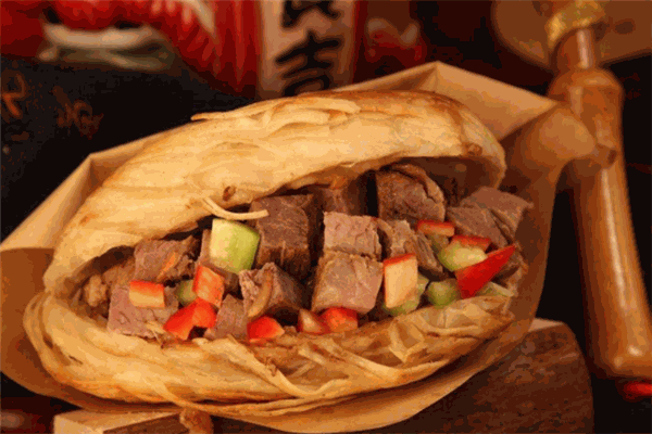 冯哥腊汁肉夹馍