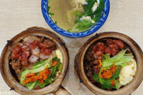 毛记稻花香煲仔饭