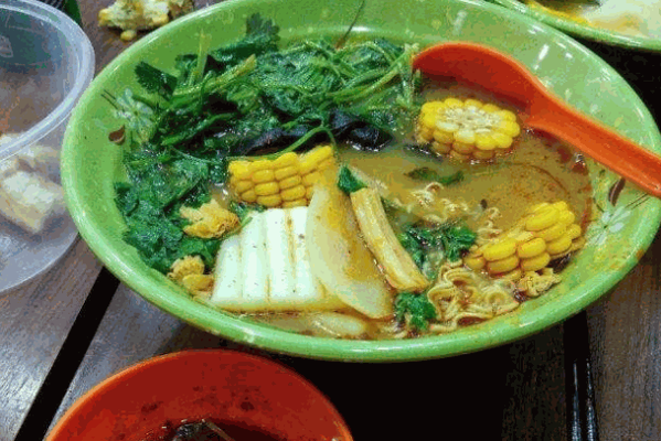 青蔬麻辣烫