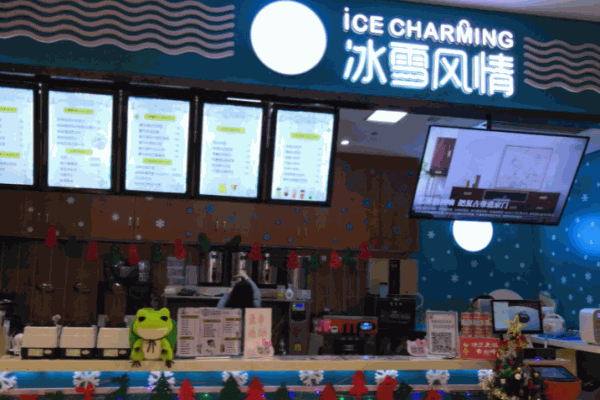 冰雪风情冰淇淋