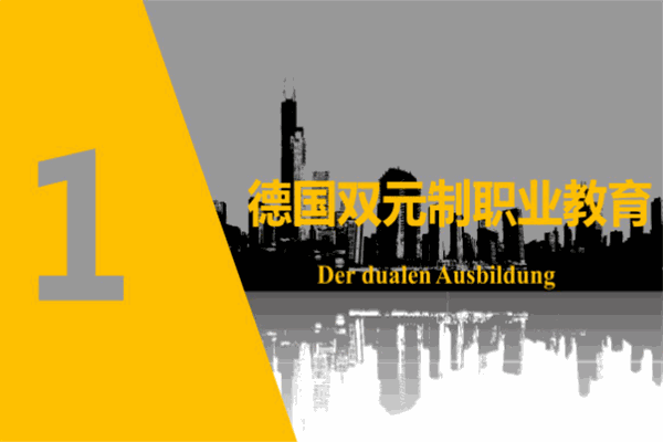 德国双元制职业教育