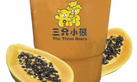 三只小熊玉米汁果饮