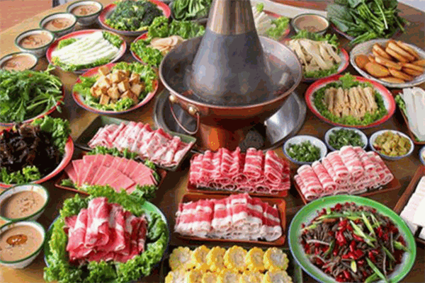 兴顺坊东北石板烤肉铜锅涮肉