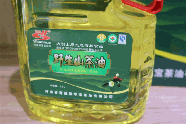 大别山野生山茶油
