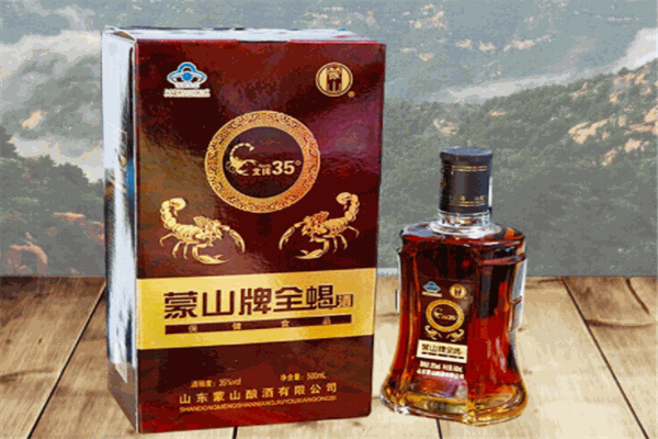 蒙山牌全蝎酒