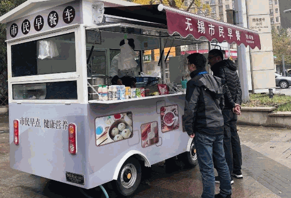 鲜徕客早餐车
