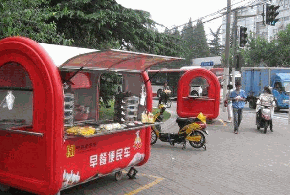 鲜徕客早餐车