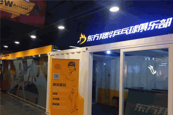 ​东方翔烨乒乓球教育