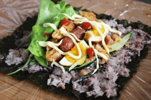 两只老头饭团