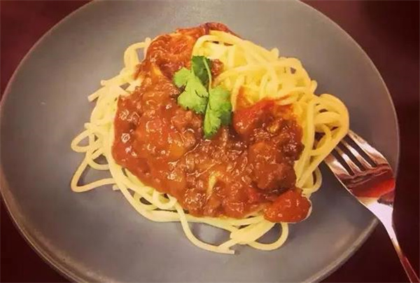 关山熊手作牛排意面