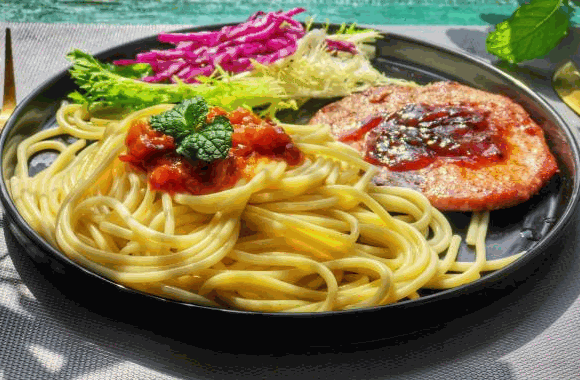 怪力酱の牛排手作意面