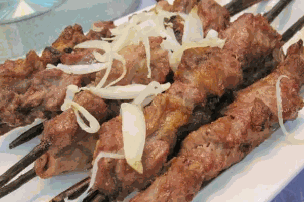 阿力木烤羊肉串