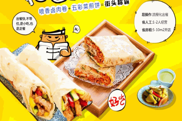 贪小卷卤肉卷