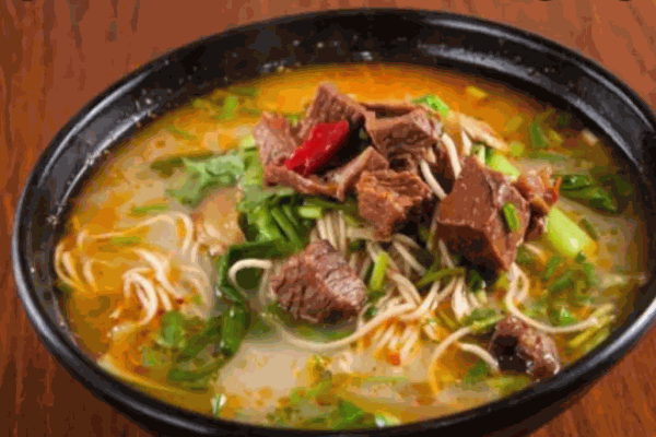 程一碗耙牛肉面