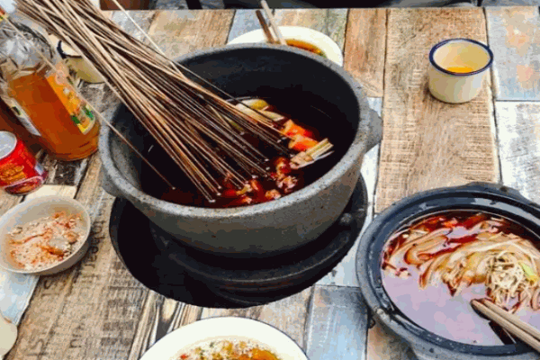 串门泥炉串串