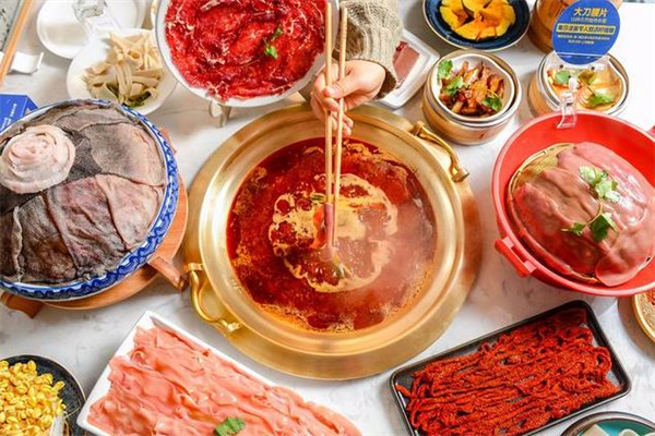 周师兄大刀腰片火锅