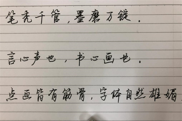 书城练字